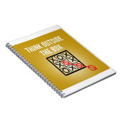 Überlegen Sie sich außerhalb der Box Notizblock (Rechte Seite)