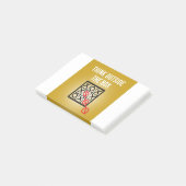 Überlegen Sie sich außerhalb der Box Post-it Klebezettel (angewinkelt)