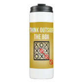 Überlegen Sie sich außerhalb der Box Thermosbecher (Vorderseite)