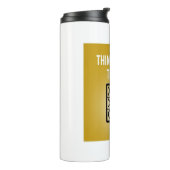 Überlegen Sie sich außerhalb der Box Thermosbecher (Nach links gedreht)