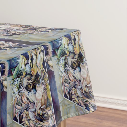 Überlegen Sie sich außerhalb der Box Tischdecke (Beispiel)