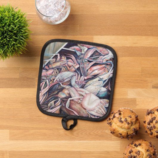 Überlegen Sie sich außerhalb der Box Topflappen (Oben Unten)