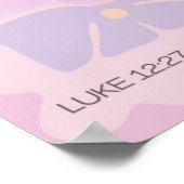 Überlegen Sie, wie die Wildblumen wachsen/blutästh Poster (Ecke)