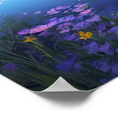 Überlegungen einer unberührten Welt Poster (Ecke)