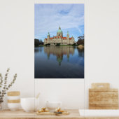 Überlegungen - Hannover, Deutschland - Rathaus-Pos Poster (Küche)