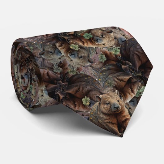 Überlegungen im Burrow: Die Symmetrie von Frauen Krawatte (Gerollt)