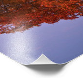 Überlegungen im Herbst Fotodruck (Ecke)