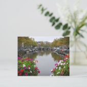Überlegungen zu Amsterdam - Postkarte (Stehend Vorderseite)