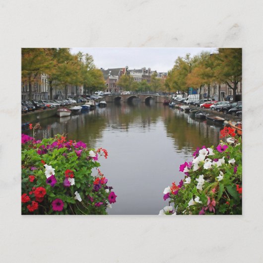 Überlegungen zu Amsterdam - Postkarte (Vorderseite)