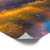 Überlegungen zu den Bergen Poster (Ecke)