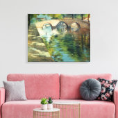 Überlegungen zu den Gewässern eines Kanals Leinwanddruck (Insitu (Wohnzimmer))