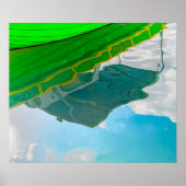 Überlegungen zu einem maltesischen Boot in Sliema Poster (Vorne)