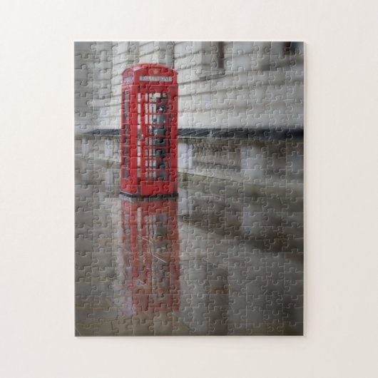 Überlegungen zu einer Red Phone Box - Puzzle in Lo (Vertikal)