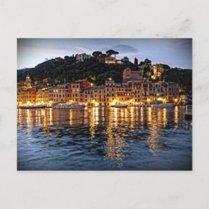 Überlegungen zu Portofino, Italienische Postkarte