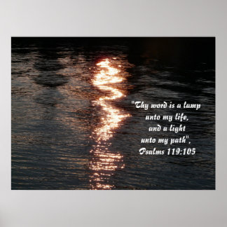 Überlegungen zu Wasser/Schrift Poster