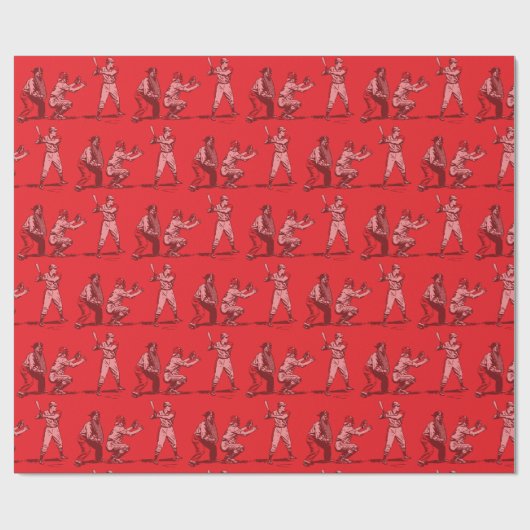 Überlegungen zum Baseball Geschenkpapier (Flach)