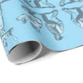 Überlegungen zum Baseball Geschenkpapier (Rolleneckpunkt)