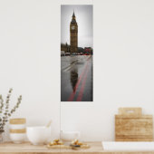 Überlegungen zum Big Ben - Londoner Poster (Küche)