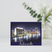 Überlegungen zum Fluss Jacksonville Postkarte (Stehend Vorderseite)