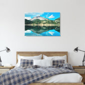 Überlegungen zum Helensee Leinwanddruck (Insitu (Schlafzimmer))