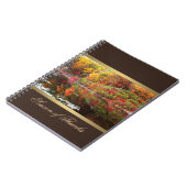 Überlegungen zum Herbst-Notebook Notizblock (Linke Seite)