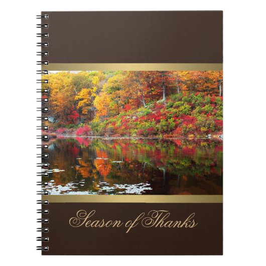 Überlegungen zum Herbst-Notebook Notizblock (Vorderseite)