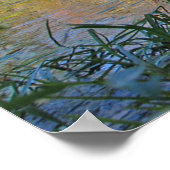 Überlegungen zum Herbst-Sumpf Poster (Ecke)