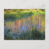 Überlegungen zum Herbst-Sumpf Postkarte (Vorderseite)