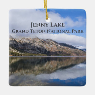 Überlegungen zum Jenny Lake Grand Teton Nationalp Keramikornament