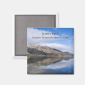 Überlegungen zum Jenny Lake Grand Teton Nationalpa Magnet (Vorderseite/Rückseite)