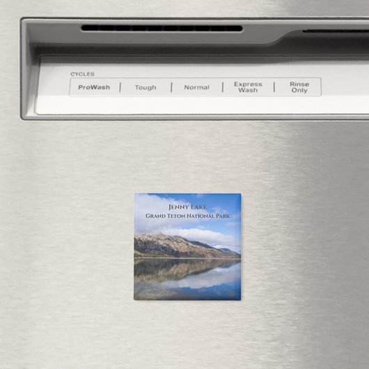 Überlegungen zum Jenny Lake Grand Teton Nationalpa Magnet (In Situ (Geschirrspüler))