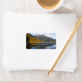 Überlegungen zum Jenny Lake II Adressaufkleber (Insitu)