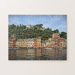 Überlegungen zum romantischen Portofino - 11x14 -  Puzzle