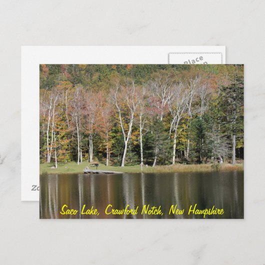 Überlegungen zum Sacro See Postkarte (Vorne/Hinten)