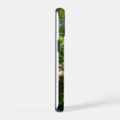 Überlegungen zum Teich im Garten iPhone 15 Hülle (Rechte Seite)