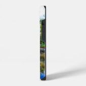 Überlegungen zum Teich im Garten iPhone Hülle (Linke Seite)