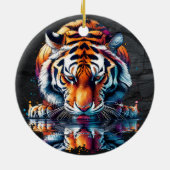 Überlegungen zum Trinkwasser von Tiger Keramik Ornament (Hinten)