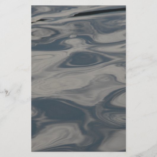 Überlegungen zum Wasser Briefpapier (Vorderseite)