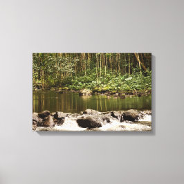 Überlegungen zum Wasser Leinwanddruck