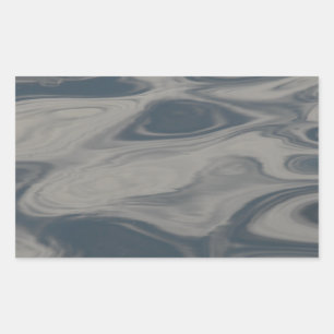 Überlegungen zum Wasser Rechteckiger Aufkleber