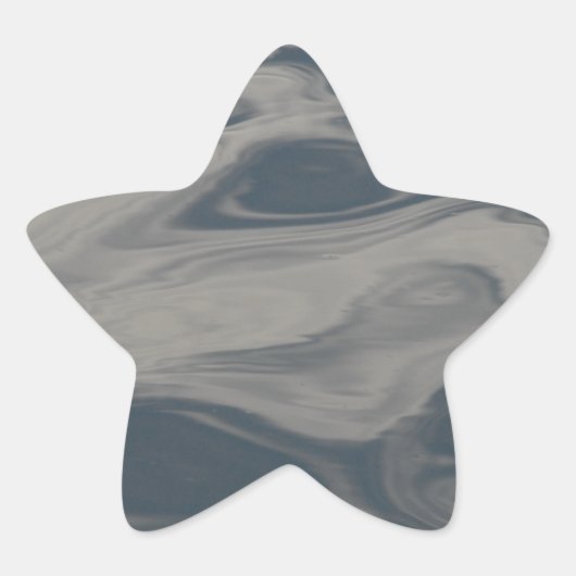 Überlegungen zum Wasser Stern-Aufkleber (Vorderseite)