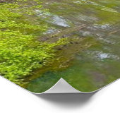 Überlegungen zur 11"x14" Mauer in Natur Poster (Ecke)