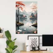 Überlegungen zur Gelassenheit Poster (Heimbüro)