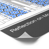 Überlegungen zur maurischen Architektur in Spanien Poster (Ecke)