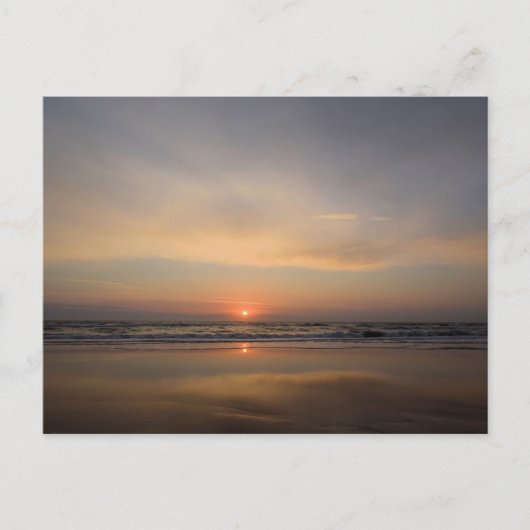 Überlegungen zur Meeresküste Postkarte (Vorderseite)