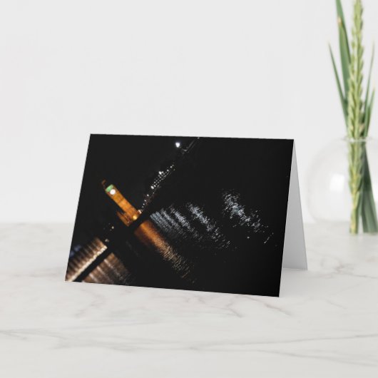 Überlegungen zur Themse - Big Ben Grußkarte Karte (Vorderseite)