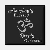 Übermäßig gesegneter Om-Magnet Magnet (Vorne)