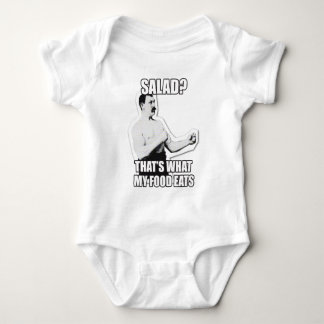 Übermäßig Manly Man schlägt wieder! Baby Strampler