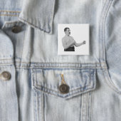 Übermäßig männlicher Mann Meme Button (Beispiel)