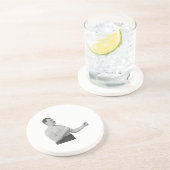 Übermäßig männlicher Mann Meme Sandstein Untersetzer (Seite)